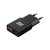 Ładowarka sieciowa Blue Star Slim GaN 25W USB-C USB-A PD QC4.0 Czarna