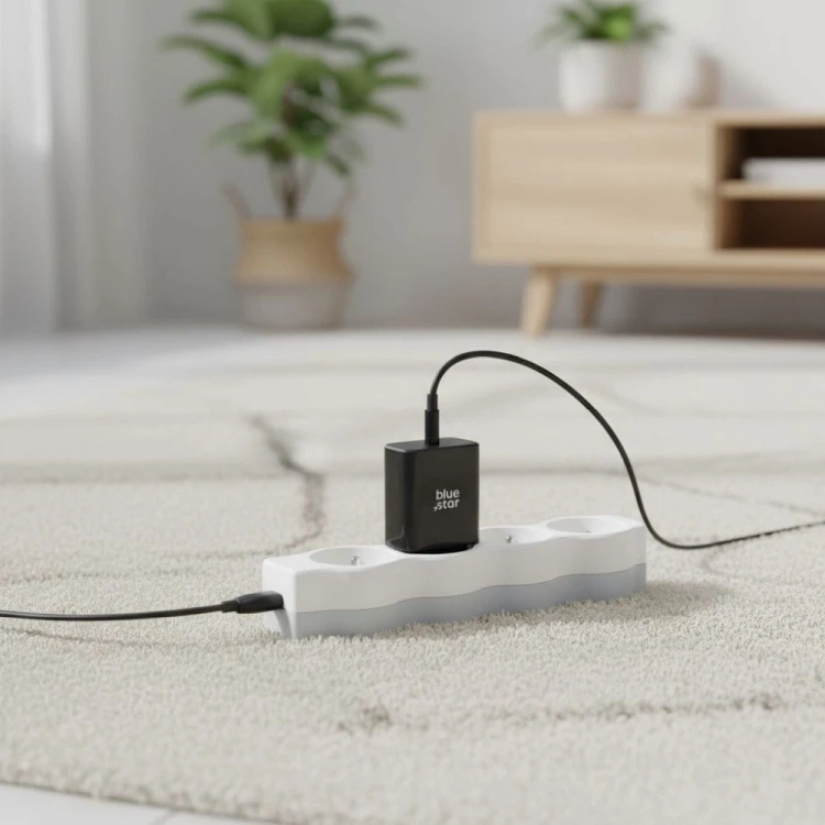 Ładowarka sieciowa Blue Star 35W USB-C PD QC4.0 AFC Czarna TFB-TC-35WPD