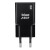 Ładowarka sieciowa Blue Star Slim GaN 30W 2xUSB-C PD SFC2.0 Czarna
