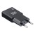 Ładowarka sieciowa Blue Star Slim GaN 30W 2xUSB-C PD SFC2.0 Czarna