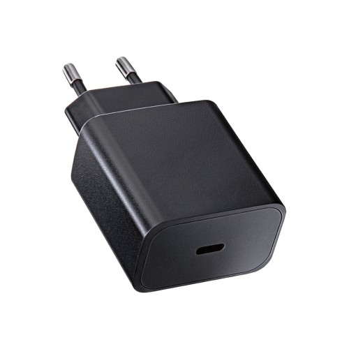 Ładowarka sieciowa Blue Star 25W USB-C PD QC4.0 AFC Czarna TFB-TC-25WPD