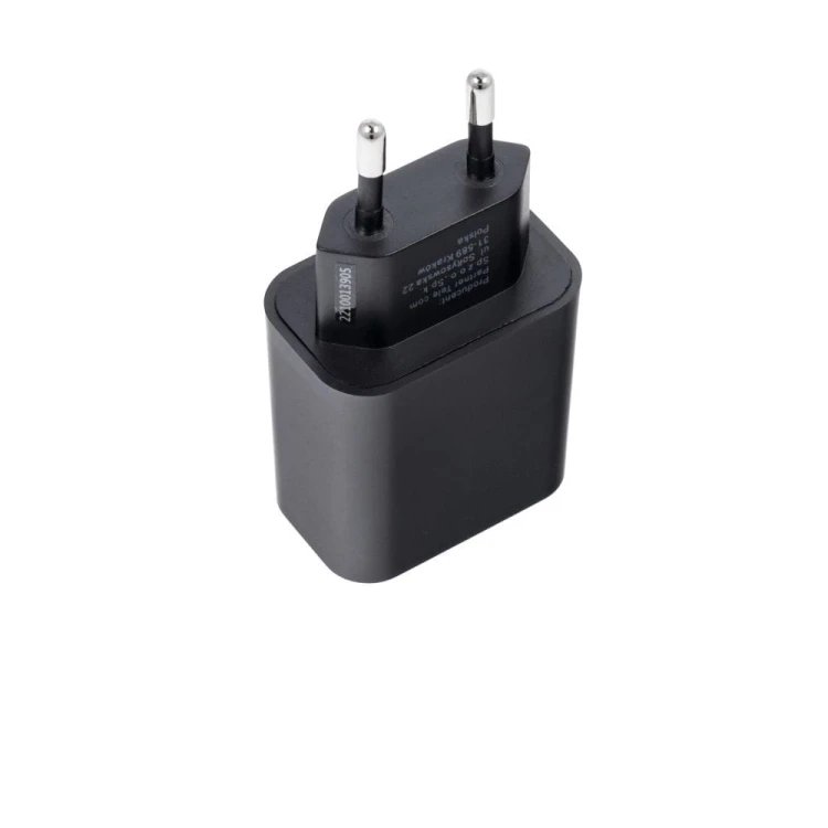Ładowarka sieciowa Blue Star 25W USB-C PD QC4.0 AFC Czarna TFB-TC-25WPD