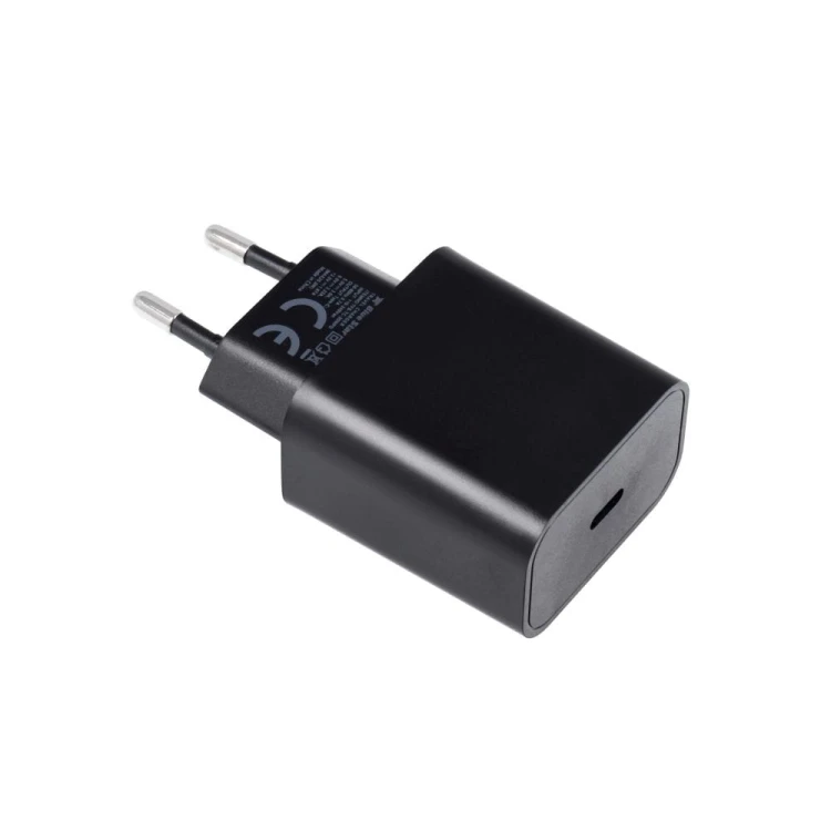 Ładowarka sieciowa Blue Star 25W USB-C PD QC4.0 AFC Czarna TFB-TC-25WPD