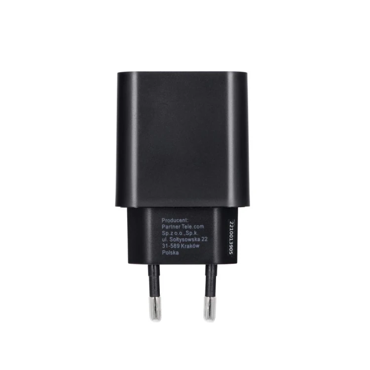 Ładowarka sieciowa Blue Star 25W USB-C PD QC4.0 AFC Czarna TFB-TC-25WPD