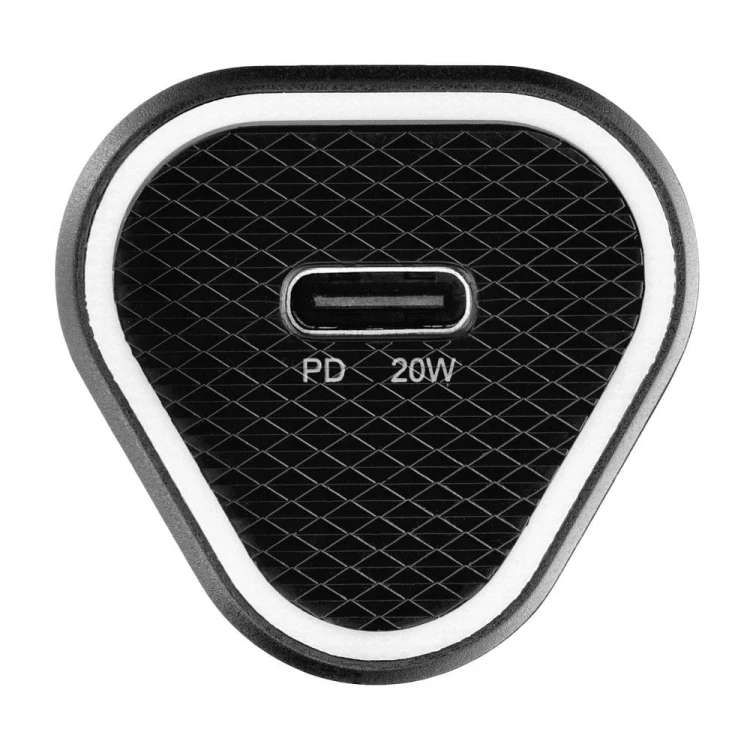 Ładowarka samochodowa Blue Star 20W USB-C PD QC3.0 Czarna