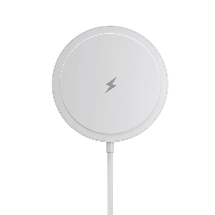 Ładowarka bezprzewodowa BLUE STAR 15W MagSafe Qi Biała