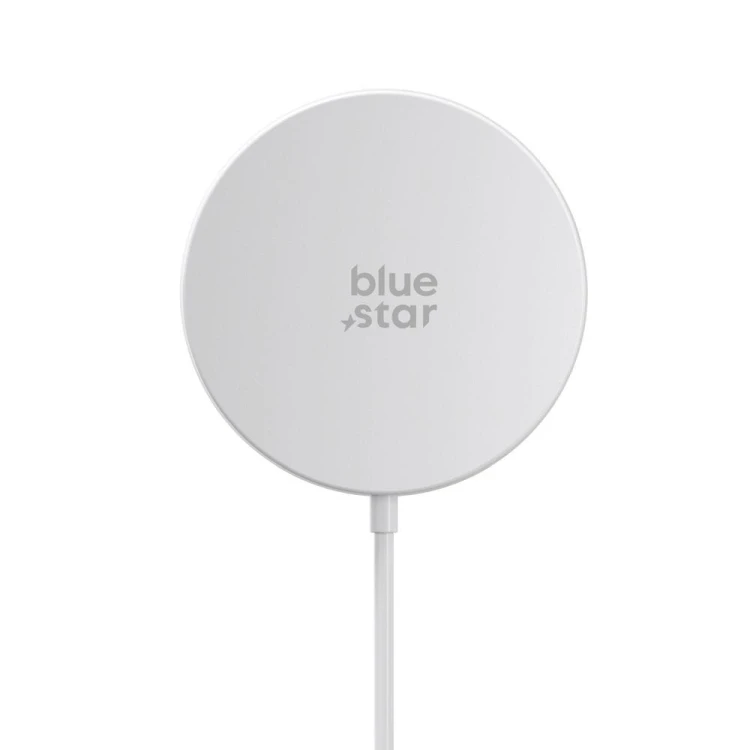 Ładowarka bezprzewodowa BLUE STAR 15W MagSafe Qi Biała