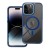 Przezroczyste etui ochronne Color Edge Mag Cover do iPhone 17 – Blue / Niebieskie (Kompatybilne z MagSafe)