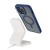 Przezroczyste etui ochronne Color Edge Mag Cover do iPhone 17 – Blue / Niebieskie (Kompatybilne z MagSafe)