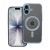 Transparentne etui ochronne Electro Mag Cover do iPhone 17 – Blue / Niebieskie (Kompatybilne z MagSafe)