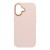 Eleganckie etui ochronne z galwanizowaną ramką do iPhone 17 – Pudrowy Róż