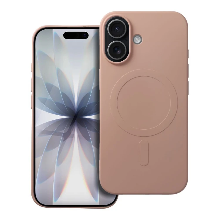 Silikonowe etui ochronne Silicone Mag Cover (Big Hole) do iPhone 17 – Pink (Kompatybilne z MagSafe)