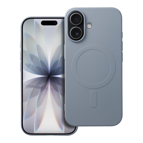Silikonowe etui ochronne Silicone Mag Cover (Big Hole) do iPhone 17 – Light Blue (Kompatybilne z MagSafe)