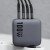 Szybka ładowarka sieciowa Forcell F-Energy GaN 100W – 3x USB-C / 1x USB-A – Szara (VT-46)