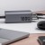 Szybka ładowarka biurkowa Forcell F-Energy GaN III 100W – 2x USB-C / 2x USB-A + Kabel 1,5 m – Szara (VT-49)