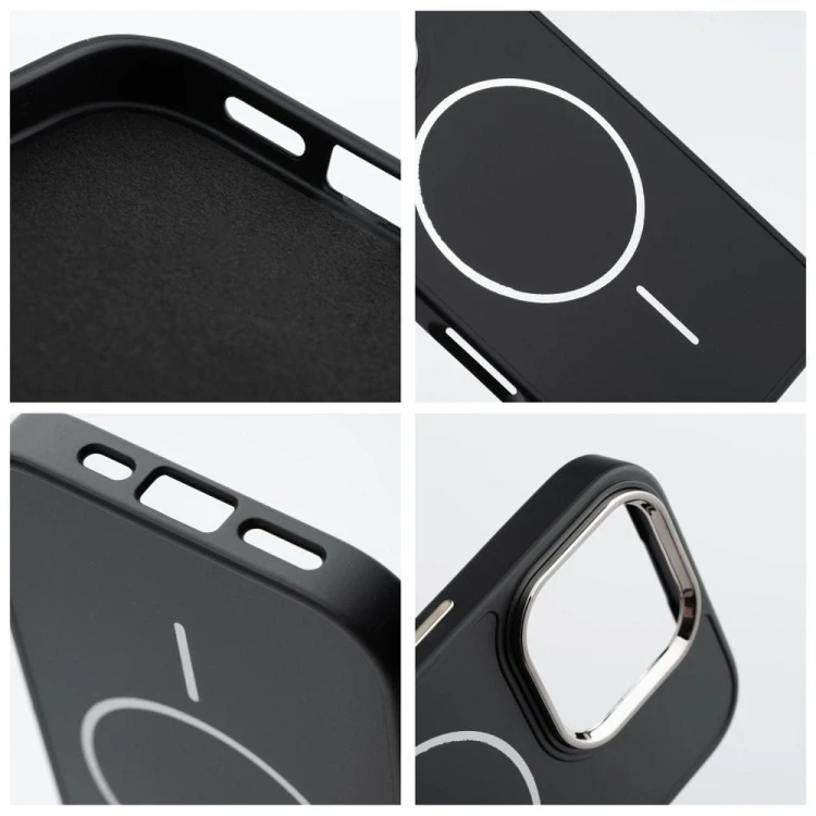 Etui Frame Mag Cover do iPhone 11 MagSafe Czarny | Matowe