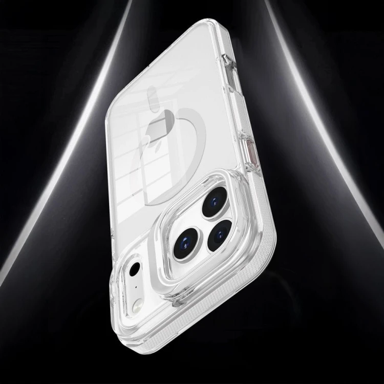 Etui Lens Mag Cover do iPhone 11 MagSafe z Podstawką Białe