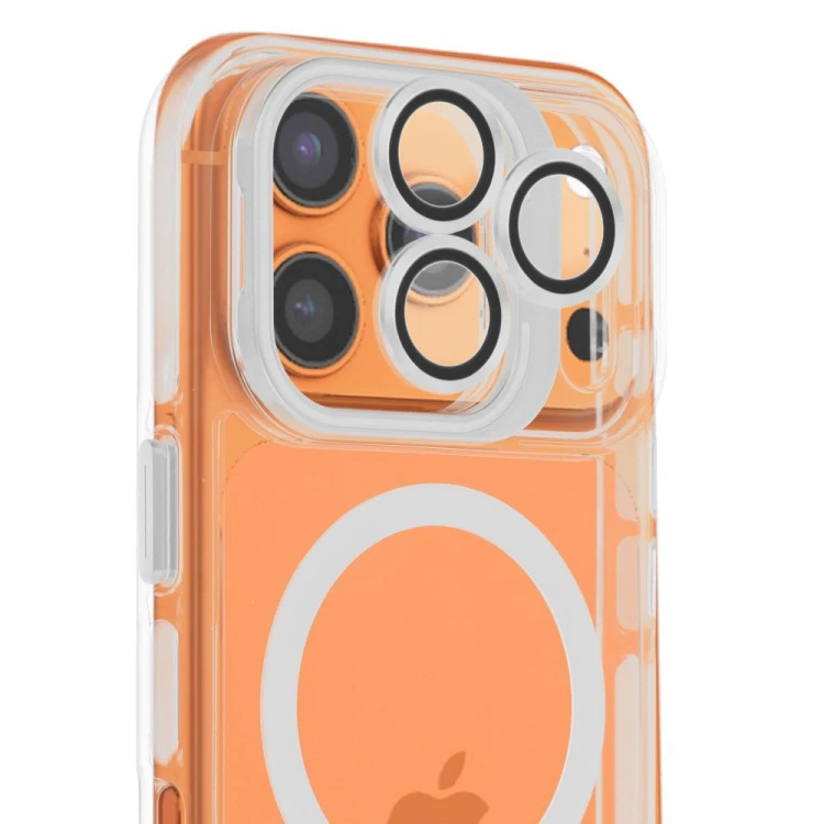 Etui Lens Mag Cover do iPhone 11 MagSafe z Podstawką Białe