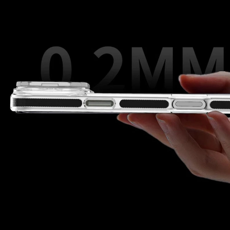 Etui Lens Mag Cover do iPhone 11 MagSafe z Podstawką Czarne