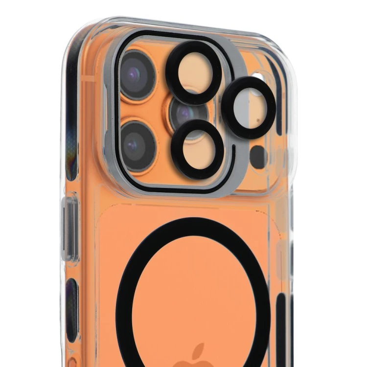 Etui Lens Mag Cover do iPhone 11 MagSafe z Podstawką Czarne