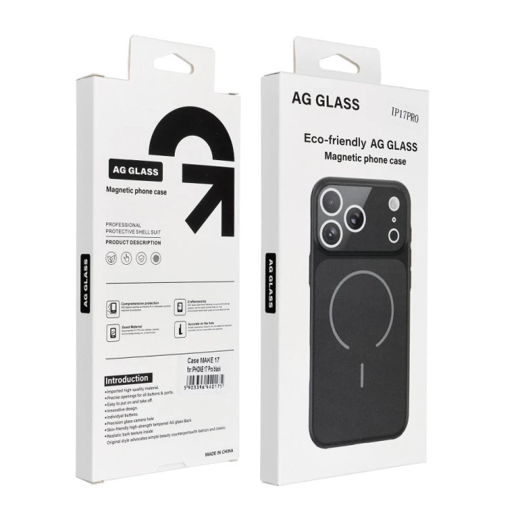 Etui MAKE 17 do iPhone 11 MagSafe Czarne | Stylizacja iPhone 17