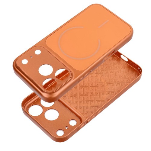Etui MAKE 17 do iPhone 11 MagSafe Pomarańczowe | Stylizacja iPhone 17