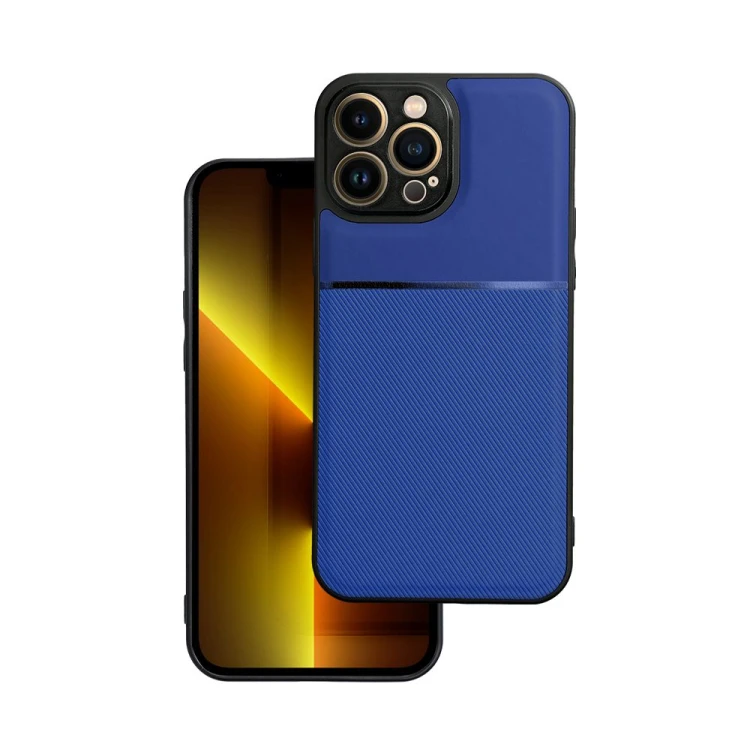 Etui Noble do iPhone 11 Hybrydowe Magnetyczne Niebieskie