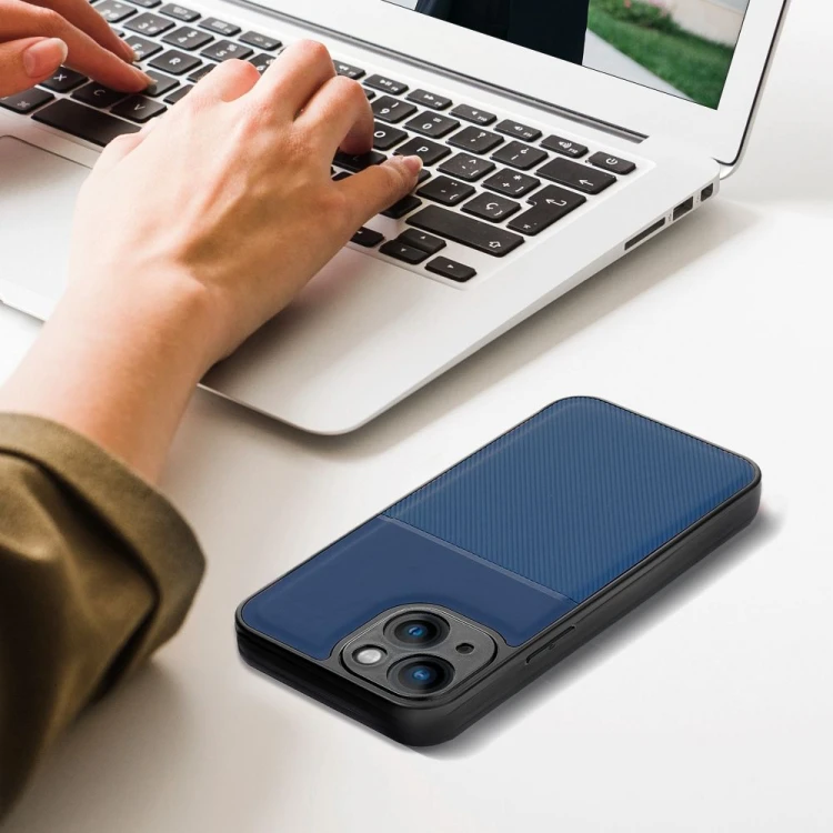 Etui Noble do iPhone 11 Hybrydowe Magnetyczne Niebieskie