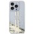 Etui Guess iPhone 15 Pro Liquid Glitter Gold Stripes - Złoty Pokrowiec