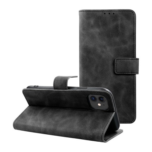 Etui z klapką Tender Book do iPhone 11 Portfelowe Czarne