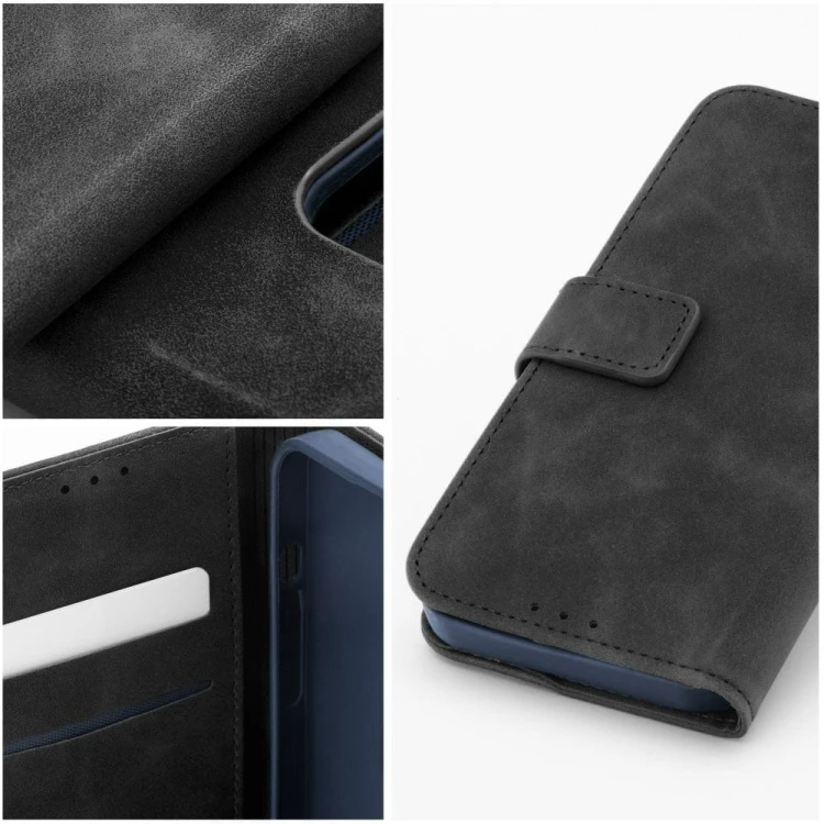 Etui z klapką Tender Book do iPhone 11 Portfelowe Czarne