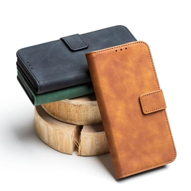 Etui z klapką Tender Book do iPhone 11 Portfelowe Brązowe