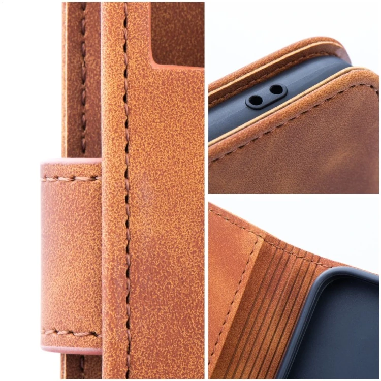 Etui z klapką Tender Book do iPhone 11 Portfelowe Brązowe