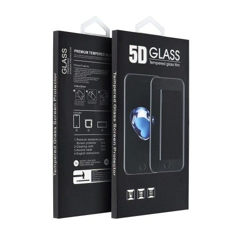 Szkło Matowe 5D Full Glue iPhone XR / 11 Czarne | Anti-Glare