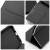 Etui z klapką Luna Book Carbon do iPhone 11 Aluminiowe Czarne
