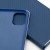 Etui z klapką Luna Book Carbon do iPhone 11 Aluminiowe Niebieskie