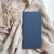 Etui z klapką Luna Book Carbon do iPhone 11 Aluminiowe Niebieskie