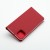 Etui z klapką Luna Book Carbon do iPhone 11 Aluminiowe Czerwone