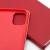 Etui z klapką Luna Book Carbon do iPhone 11 Aluminiowe Czerwone
