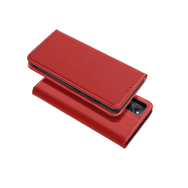 Etui Skórzane z Klapką Smart Pro do iPhone 11 Bordowe