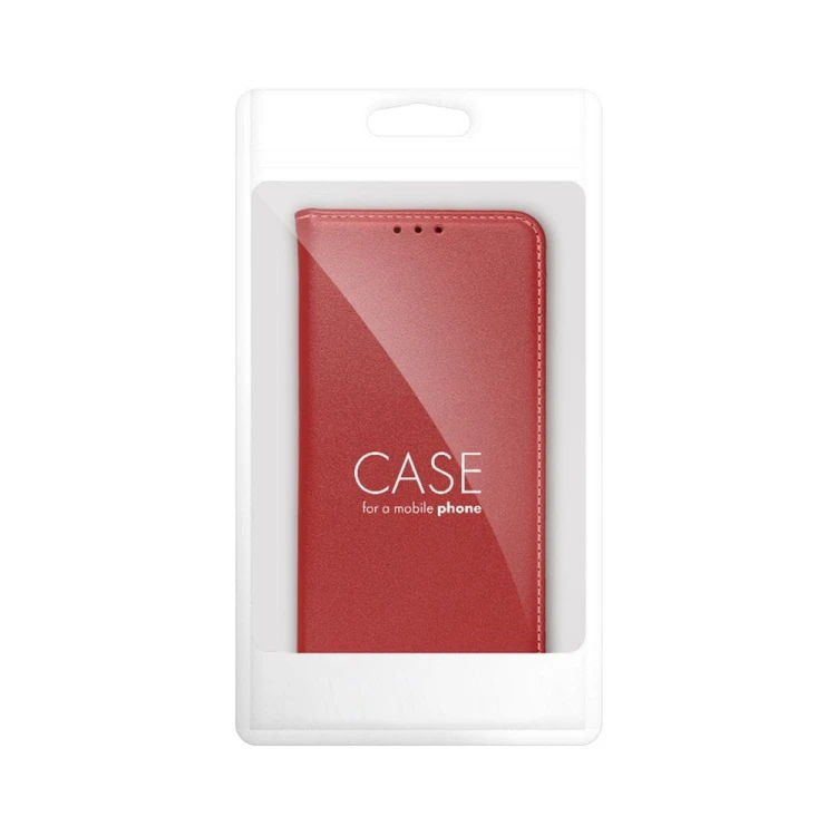 Etui Skórzane z Klapką Smart Pro do iPhone 11 Bordowe