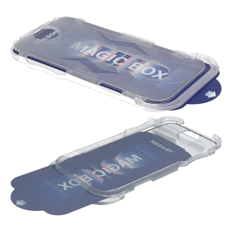 Szkło Veason 6D Pro z Aplikatorem do iPhone XR / 11 Czarne