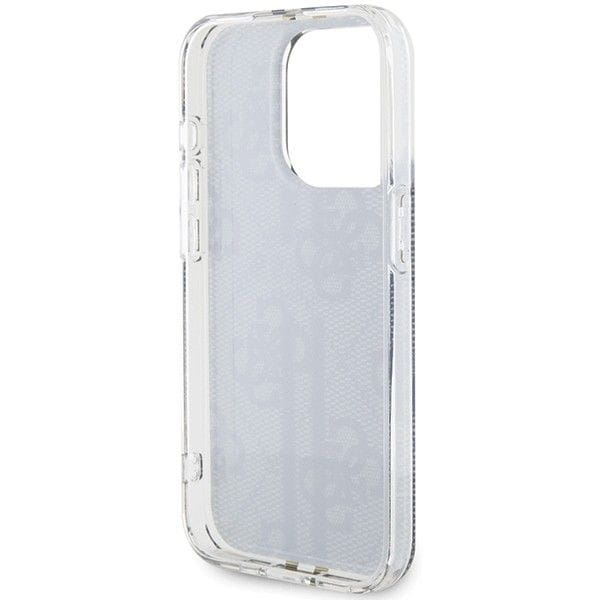 Etui Guess iPhone 15 Pro 4G Gold Stripe Czarne - Oryginalny Pokrowiec