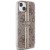Etui Guess iPhone 15 Plus 4G Gold Stripe Brązowe - Oryginalny Pokrowiec