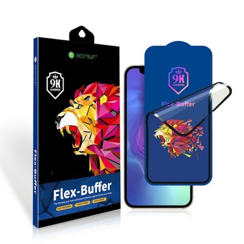 Szkło Hybrydowe Bestsuit Flex-Buffer 5D do iPhone 12 mini Antybakteryjne D3O