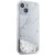 Etui Guess iPhone 13 / 14 / 15 Liquid Glitter Marble Białe - Pokrowiec
