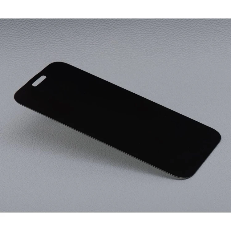 Multifunkcyjne szkło hartowane OG 6D Shuijia Glass do iPhone 15 Pro – Matowe, Prywatyzujące z Filtrem Blue Light