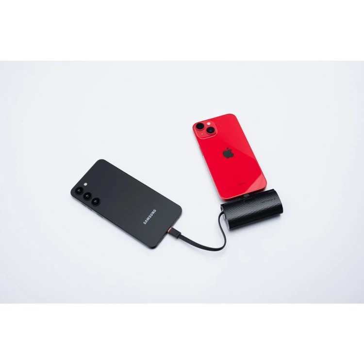 Kieszonkowy powerbank ze złączem Lightning Forcell F-Energy Power Plug F5K3 5000 mAh PD 20W – Czarny