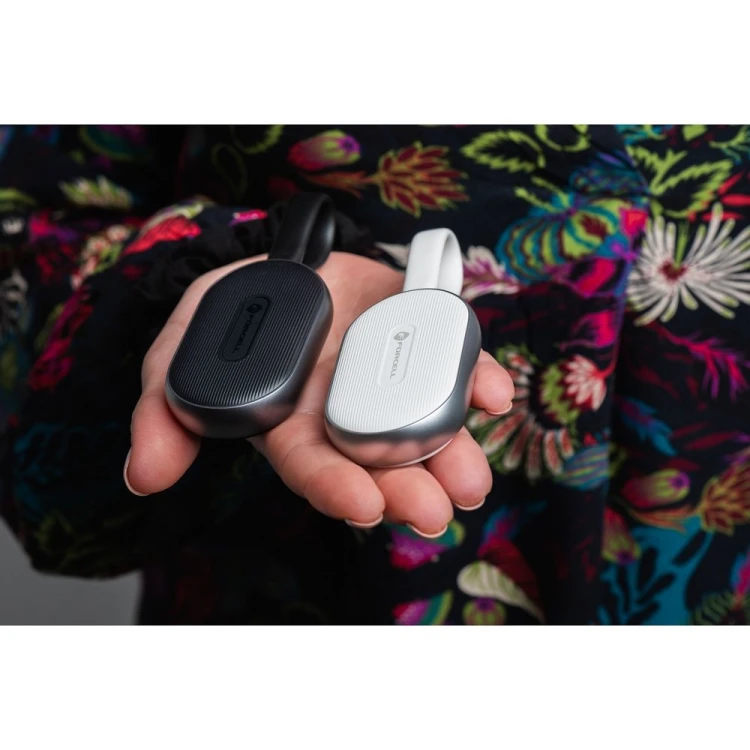 Kompaktowy powerbank do Apple Watch Forcell F-Energy Mini Power Watch 1200 mAh z kablem USB-C – Biały