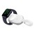 Kompaktowy powerbank do Apple Watch Forcell F-Energy Mini Power Watch 1200 mAh z kablem USB-C – Biały
